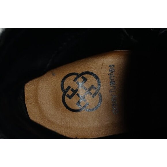 Daisy Fuentes Black Faux Leather Ankle Boots Caroline Size US 8W - Picture 9 of 9